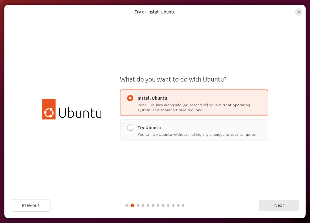 Install Ubuntu 2404