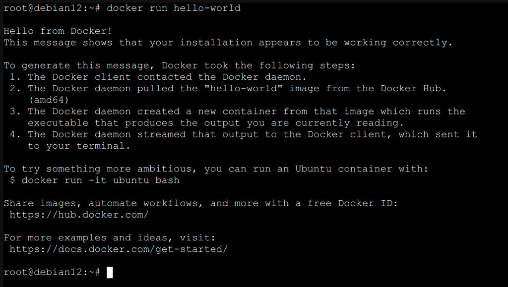 Installing Docker on Debian 12 Tutorial